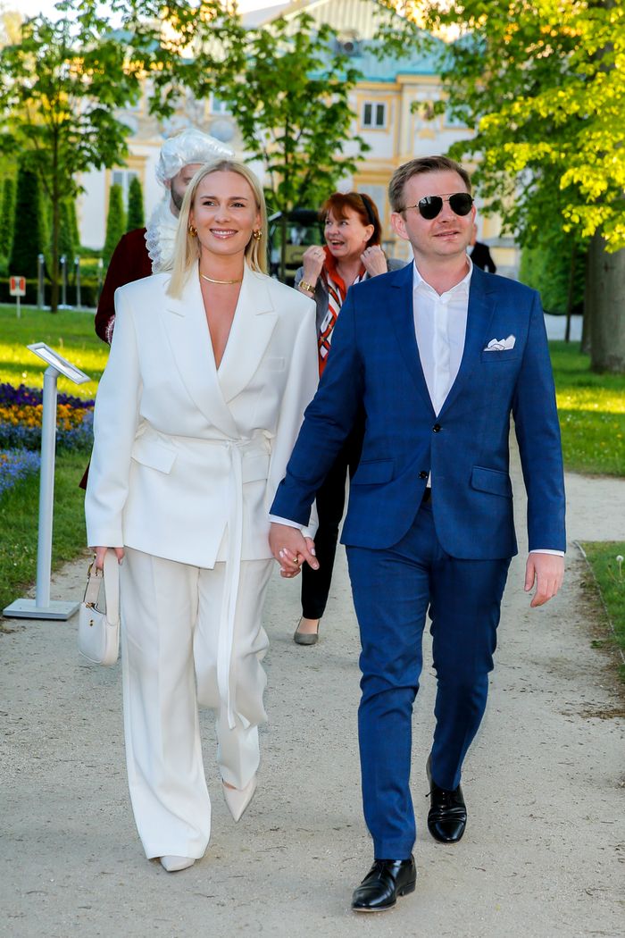 Beata Wiśnicka-Zawierucha, Rafał Zawierucha - inauguracja Omenaa Art Foundation (fot. AKPA)