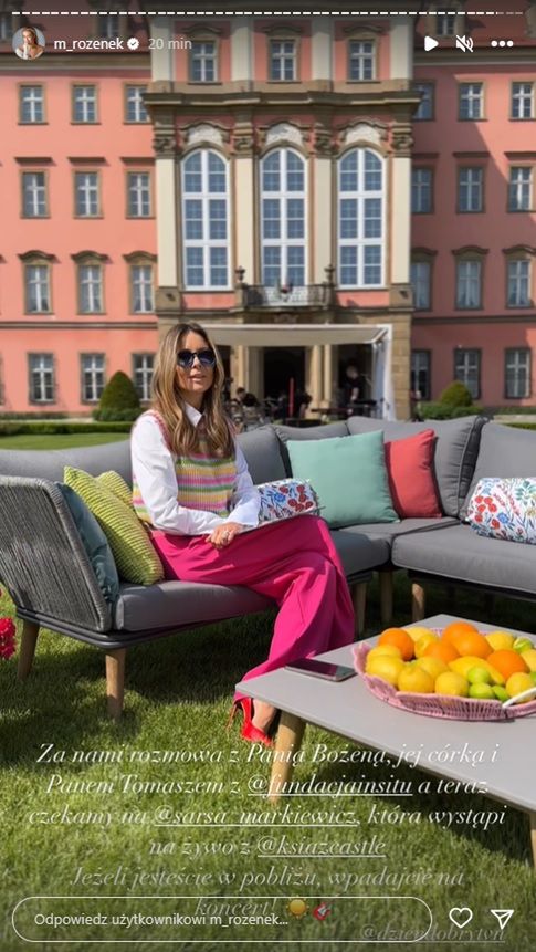 Małgorzata Rozenek w DDTVN