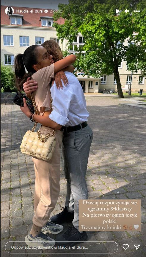 Klaudia El Dursi pokazała starszego syna