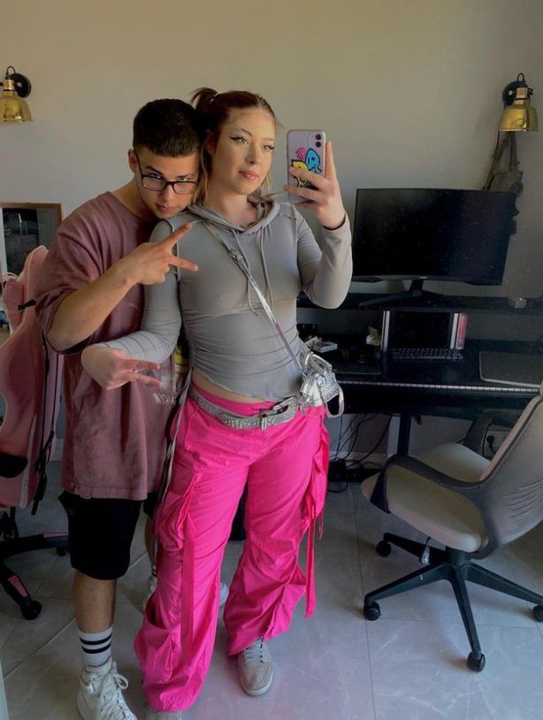 Allan Krupa z dziewczyną (Instagram)