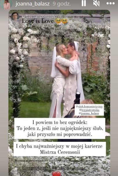 Joanna Balasz wzięła ślub