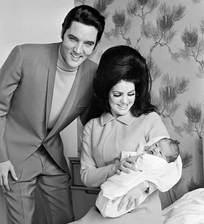 Priscilla Presley, Elvis Presley i Lisa Marie