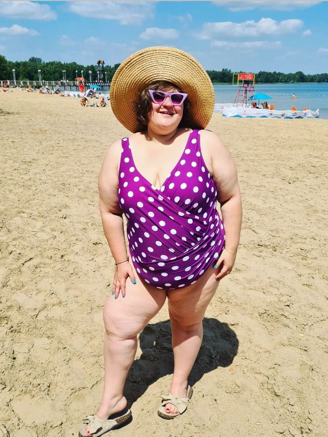 Dominika Gwit na plaży