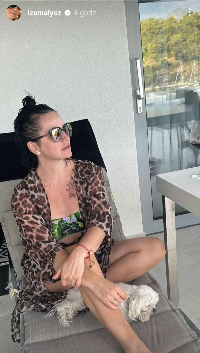 Izabela Małysz w bikini