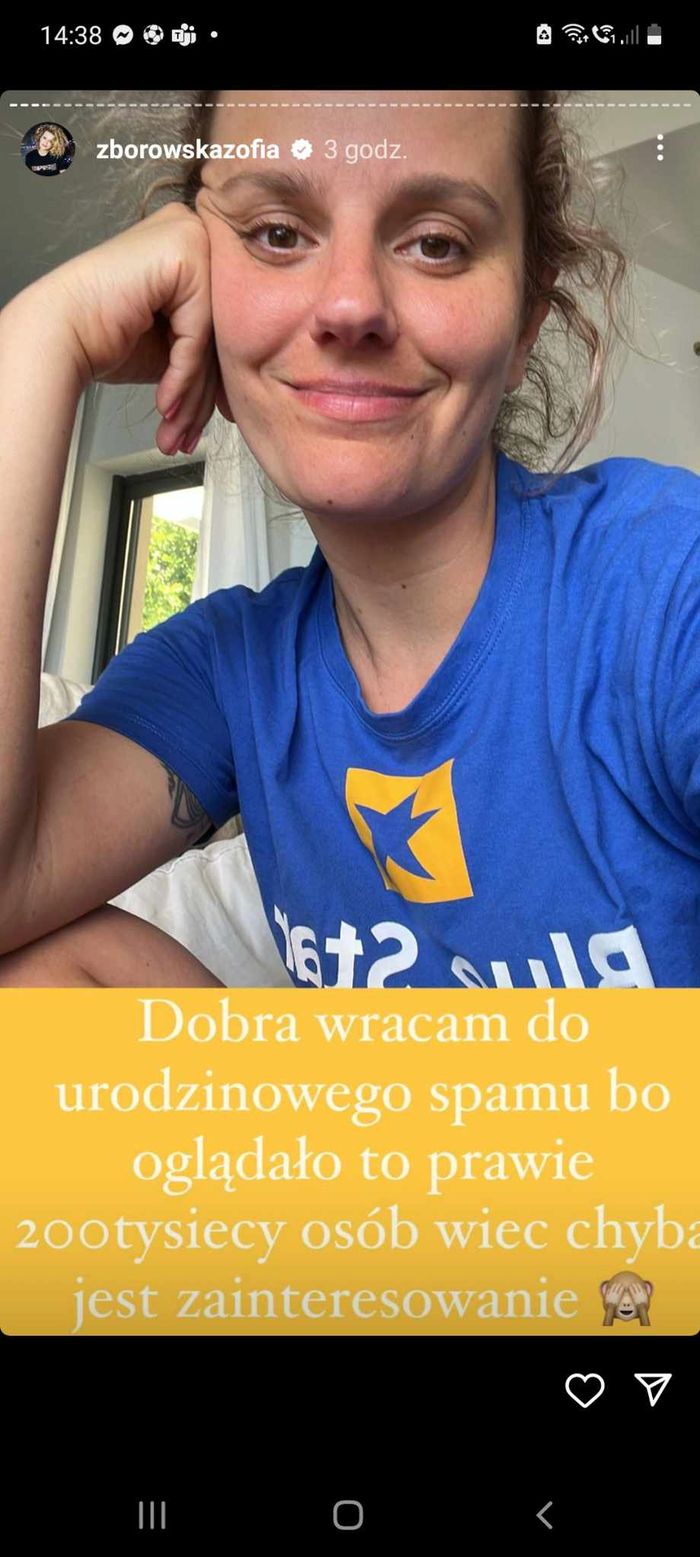 Zofia Zborowska - zdjęcia z 2. urodzin córki