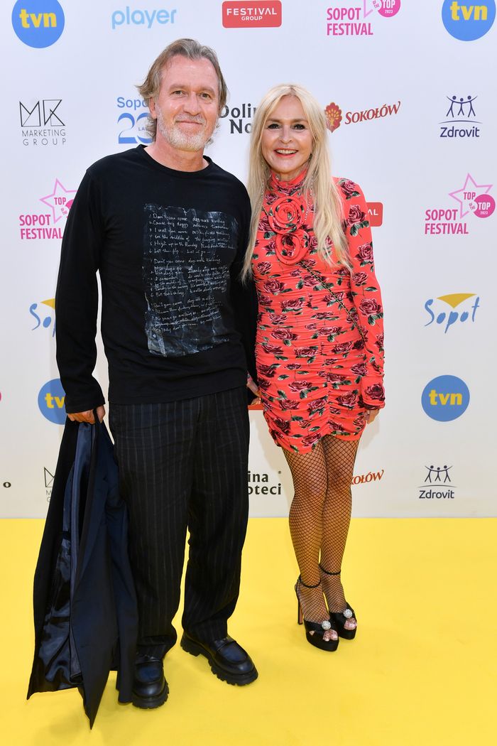 Monika Olejnik, Tomasz Ziółkowski - Top of the Top Sopot Festival 2023, fot. AKPA