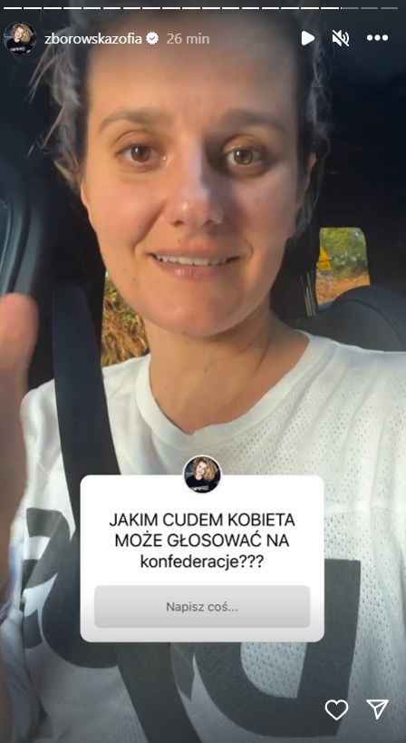 Zofia Zborowska (fot. Instagram)