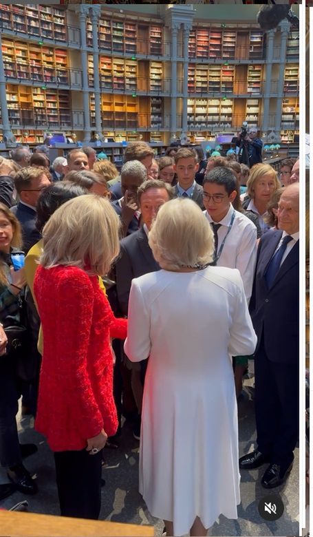 Królowa Camilla, Brigitte Macron