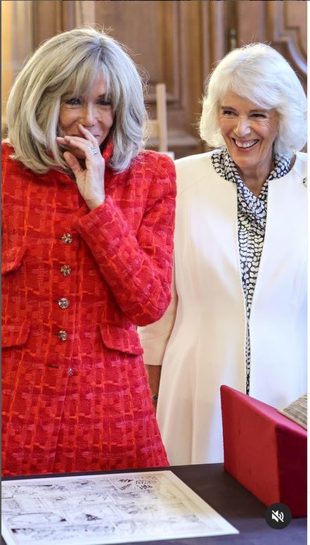 Królowa Camilla, Brigitte Macron