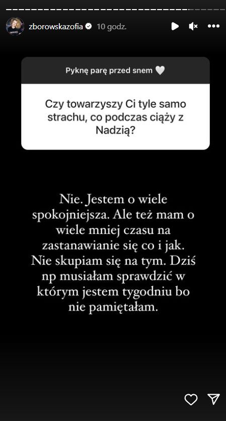 Zofia Zborowska (Instagram)
