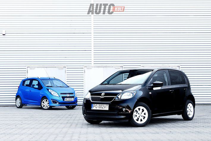 Skoda Citigo 1 0 Mpi Ambition I Chevrolet Spark 1 2 Ltz Starcie Gigantow Test Dlugodystansowy Autokult Pl Autokult Pl