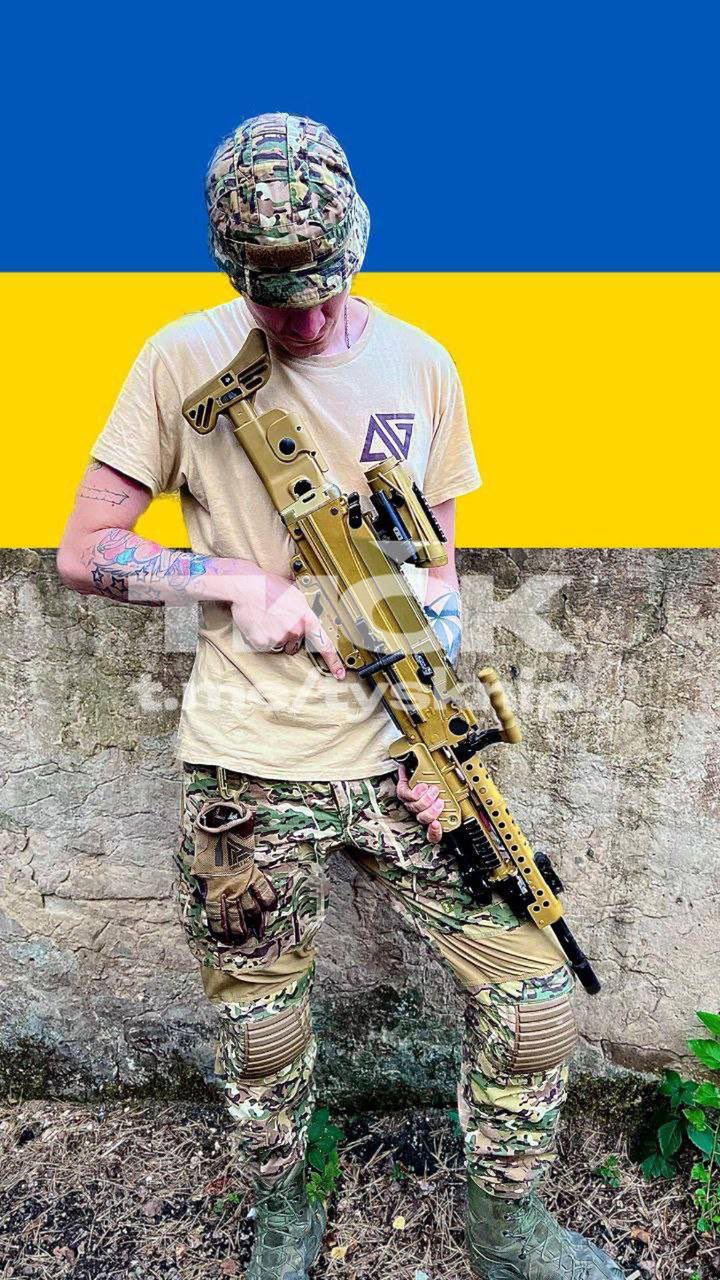 German MG5 in Ukraine. This is the successor to the modernized "Hitler ...