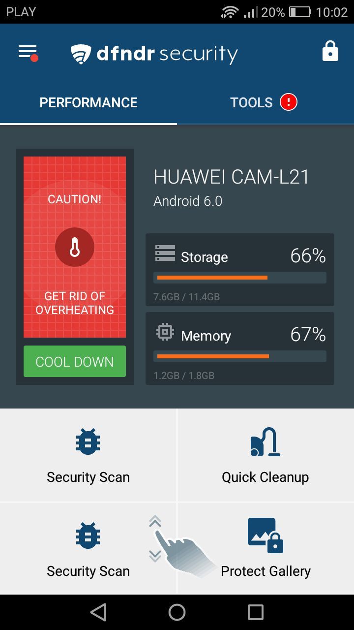 dfndr security 12.7.1 (Android) dobreprogramy