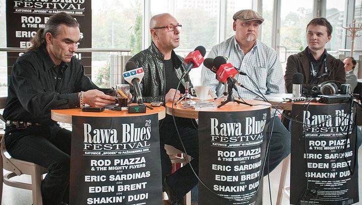 Relacja z konferencji prasowej przed Rawa Blues Festival