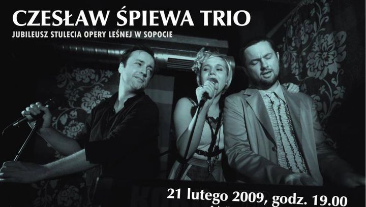 Czesław Śpiewa Trio w Operze Leśnej