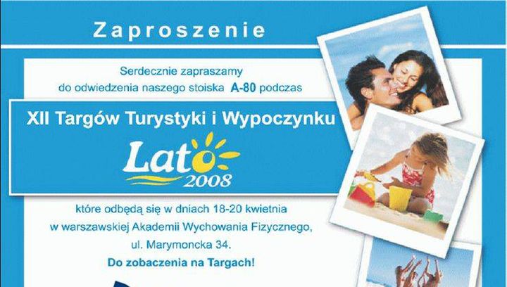 Targi Turystyczne LATO WARSZAWA 2008