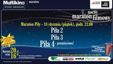 Nocne Maratony śmiechu i strachu