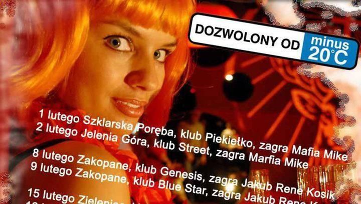 Dozwolone od -20°C