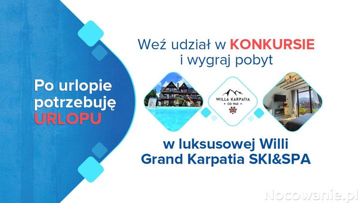 Regulamin konkursu facebookowego: Wygraj darmowy urlop z Nocowanie.pl