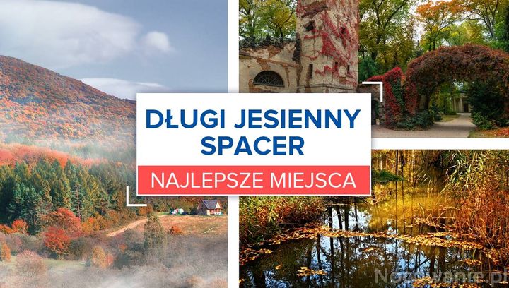 Najlepsze miejsca w Polsce na długi jesienny spacer