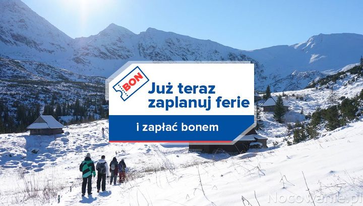 Już teraz zaplanuj ferie i zapłać bonem