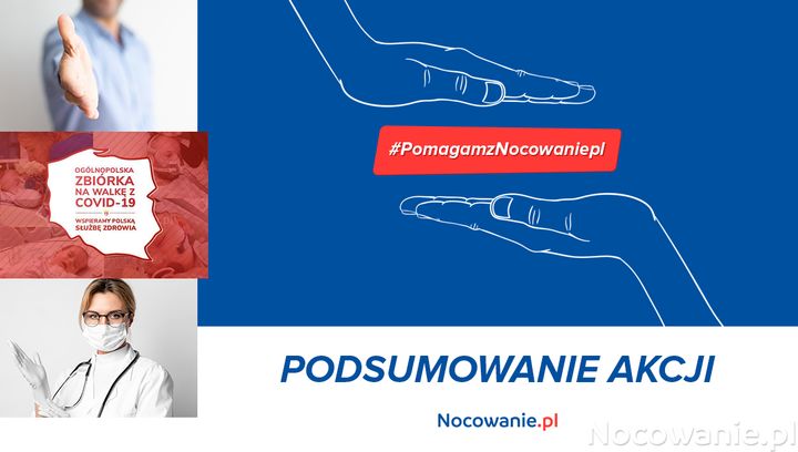 Pomagaj z Nocowanie.pl - podsumowanie zakończonej akcji