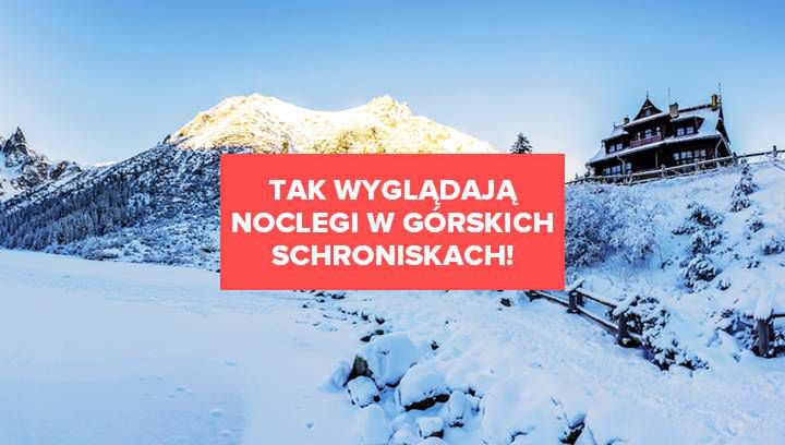 Tak wyglądają noclegi w górskich schroniskach! Turyści są w szoku