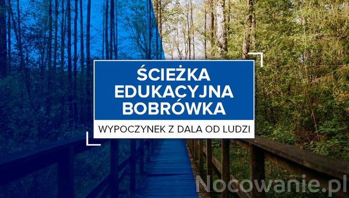 Wypoczynek z dala od ludzi: Ścieżka edukacyjna Bobrówka