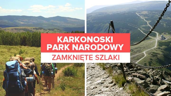 Karkonoski Park Narodowy - zamknięte szlaki!