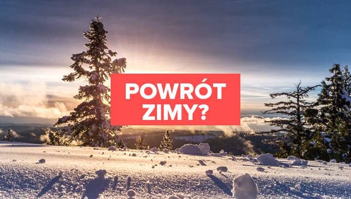 Sypnie śniegiem! Nowa prognoza pogody