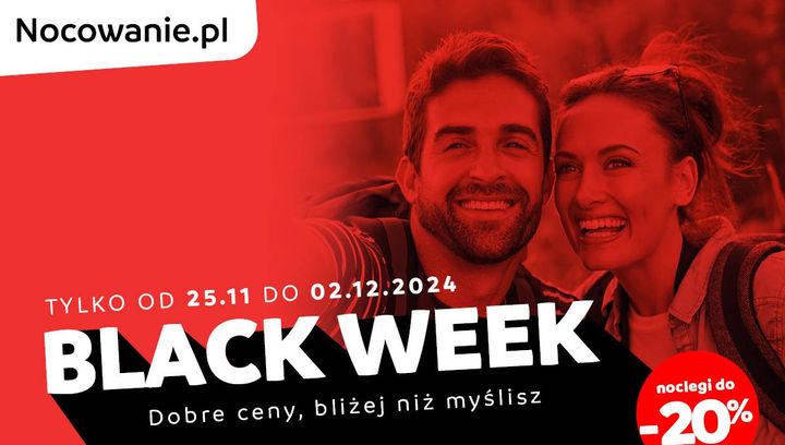 Black Week Nocowanie.pl 2024. Jak znaleźć tańszy nocleg?