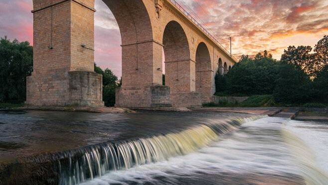 Najdłuższy wiadukt kolejowy w Polsce. To prawdziwa perła architektury