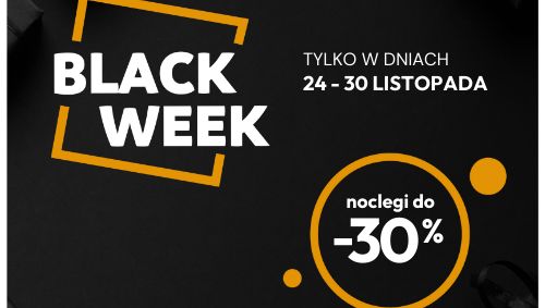 Tanie noclegi jesienią i zimą? Skorzystaj z promocji Black Week w Nocowanie.pl