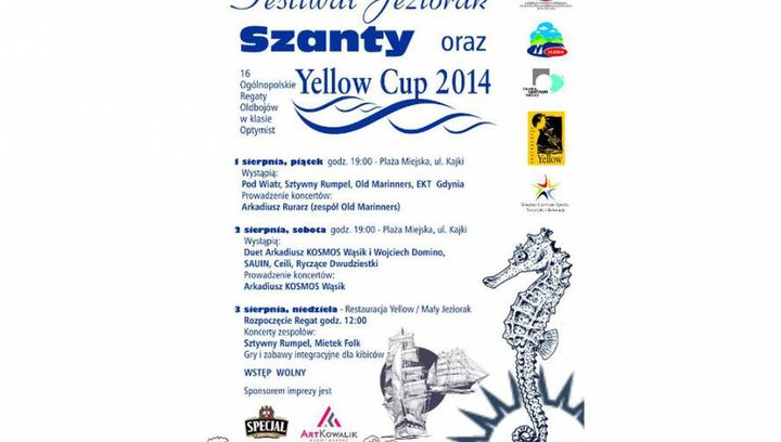 Festiwal Jeziorak Szanty i Ogólnopolskie Regaty Oldbojów Yellow Cup w Iławie