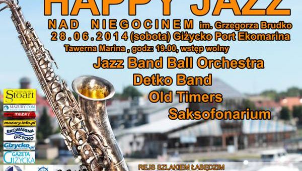 Happy Jazz nad Niegocinem już w najbliższą sobotę!