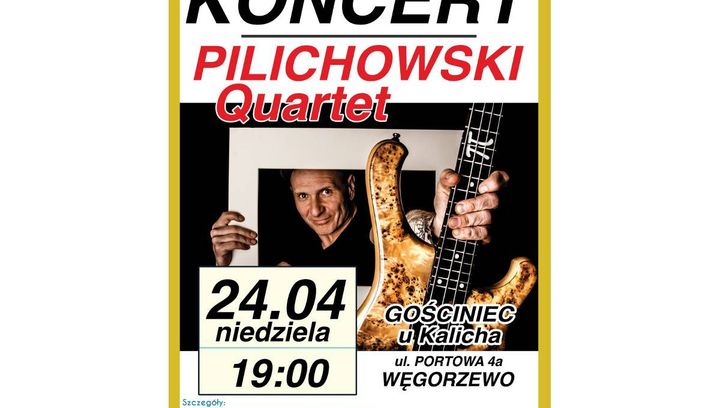 Koncert Pilichowski Quartet w Węgorzewie!