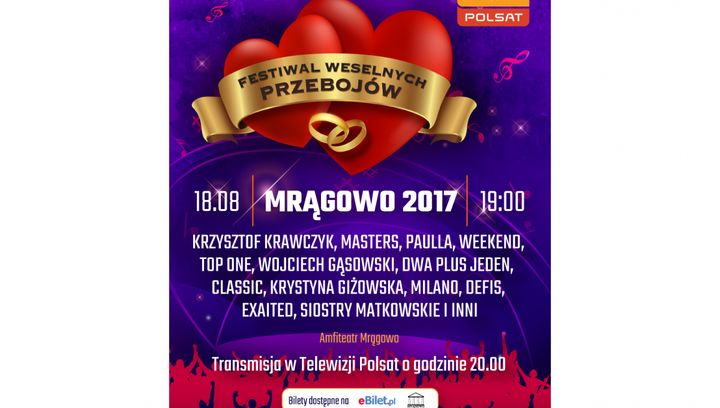 W Mrągowie odbędzie się kolejny duży festiwal!