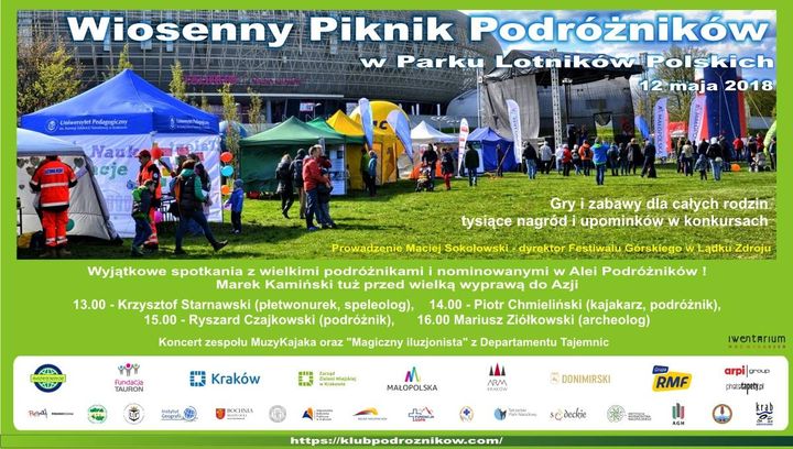 Przyjedź do Krakowa na Wiosenny Piknik Podróżników