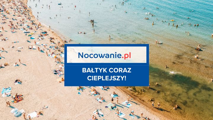 Rekordowa temperatura wody w Bałtyku!