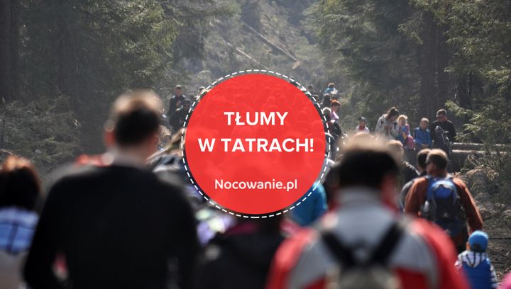 Rekordowy lipiec w Tatrach. Takich tłumów jeszcze nie było!