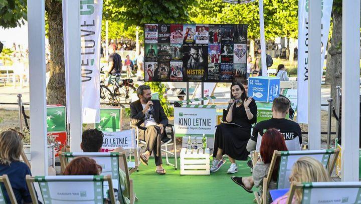 BNP Paribas Kino Letnie Sopot-Zakopane. Tłumy na spotkaniu z Piotrem Głowackim!