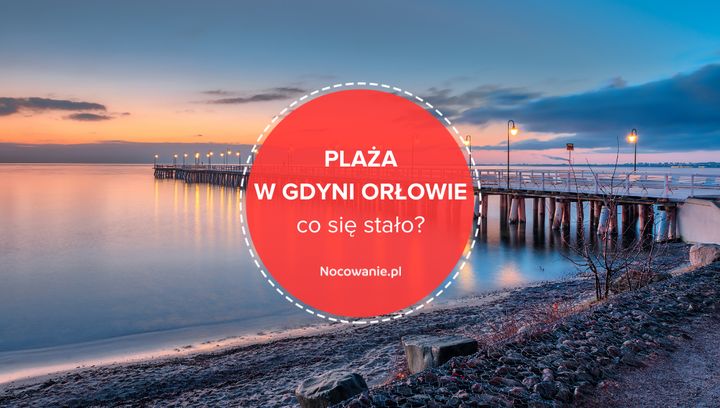 Plaża w Gdyni wyraźnie mniejsza! Co się stało?