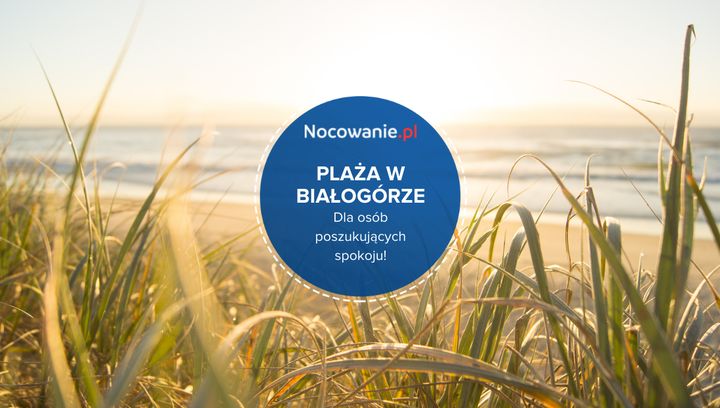 Plaża w Białogórze - idealne miejsce dla osób, poszukujących spokoju