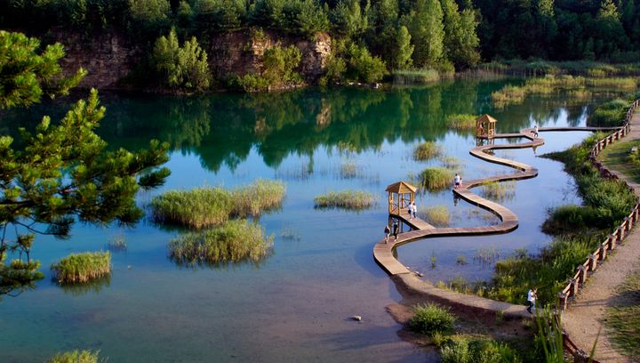 Park Gródek w Jaworznie - idealny pomysł na wakacyjny weekend