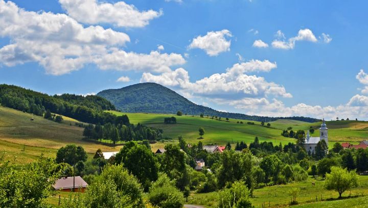 Lackowa niedostępna królowa Beskidu Niskiego