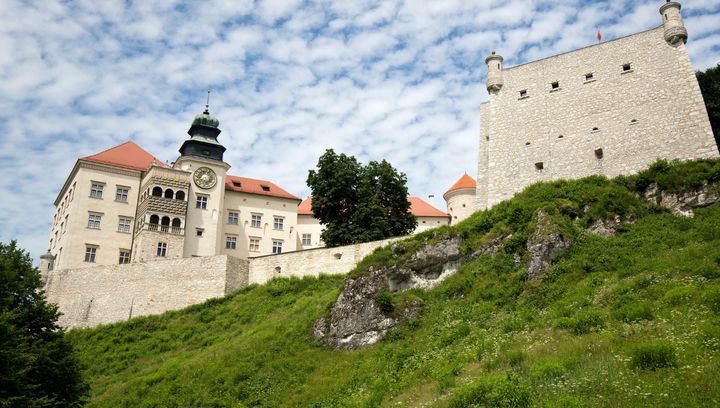 Zamek w Pieskowej Skale. Punkt obowiązkowy na Jurze Krakowsko-Częstochowskiej