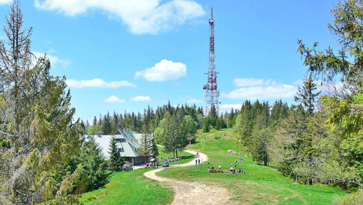 Przehyba - jeden z najbardziej widokowych szczytów w Beskidzie Sądeckim