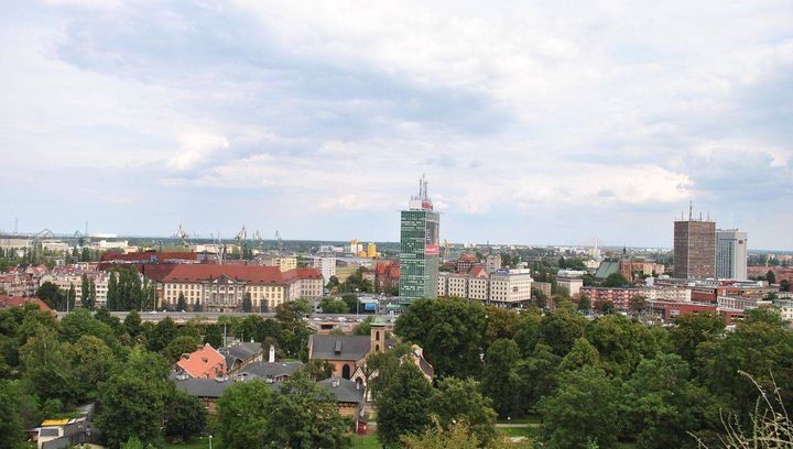 Gdańsk z perspektywy Góry Gradowej