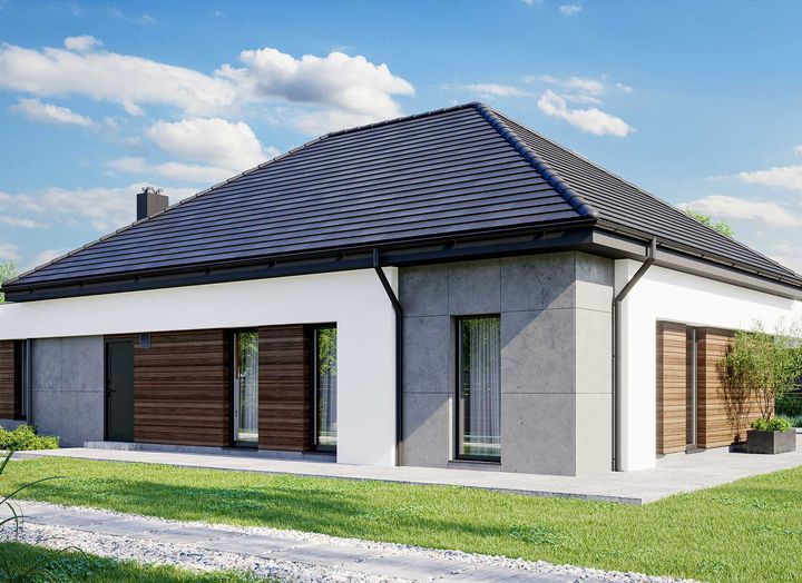 Projekt Domu HomeKoncept-31 Wariant 3 154,99 M² - Koszt Budowy - EXTRADOM