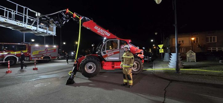 Nowa ładowarka teleskopowa dla jednostki OSP Gąbin